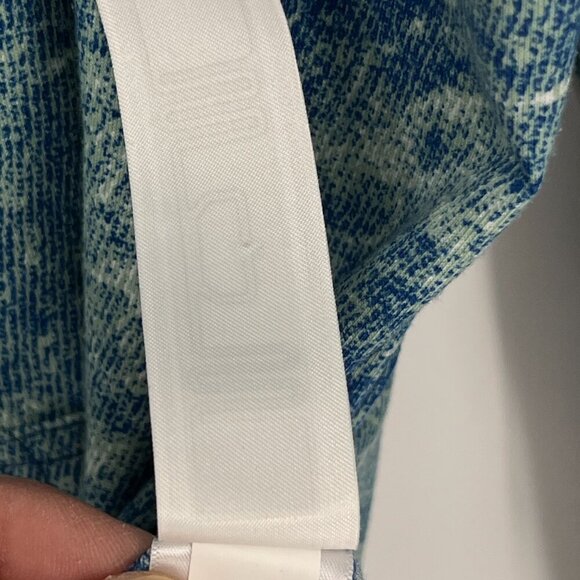 LuLaRoe Blue and White Hooded Sweatshirt - Picture 8 of 12